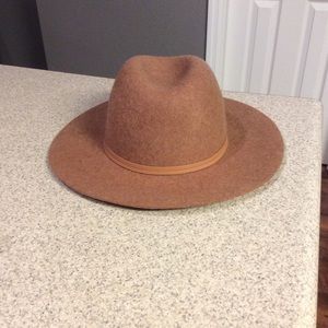 Accessories | Gap Tan Fedora Hat | Poshmark